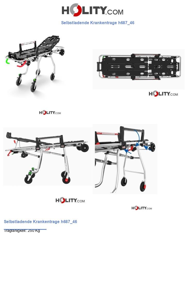 Selbstladende Krankentrage h687_46