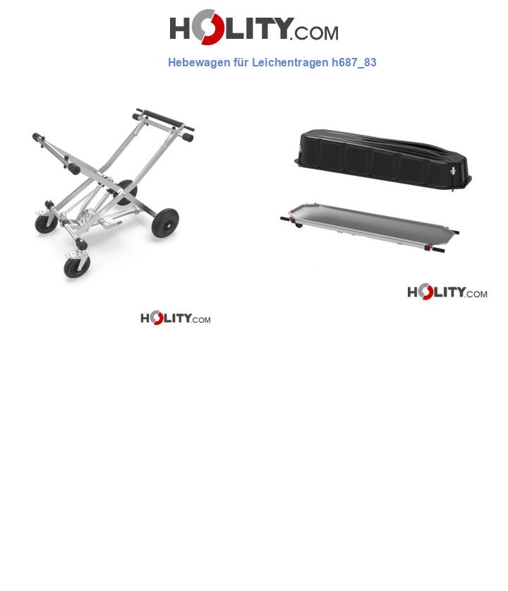 Hebewagen für Leichentragen h687_83