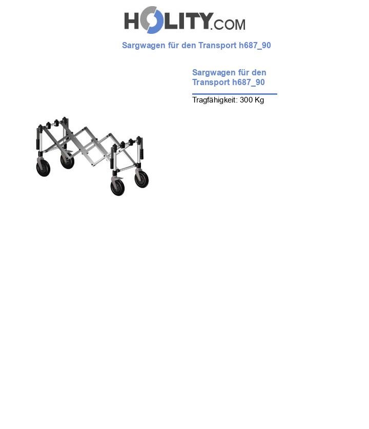 Sargwagen für den Transport h687_90
