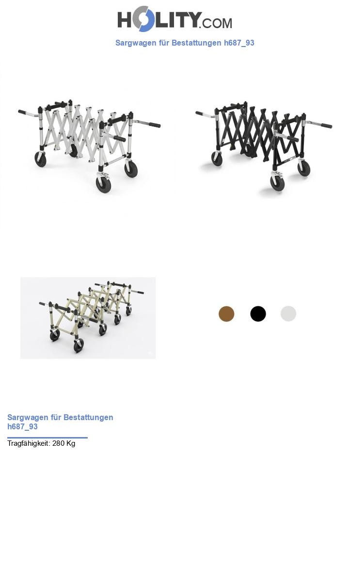 Sargwagen für Bestattungen h687_93