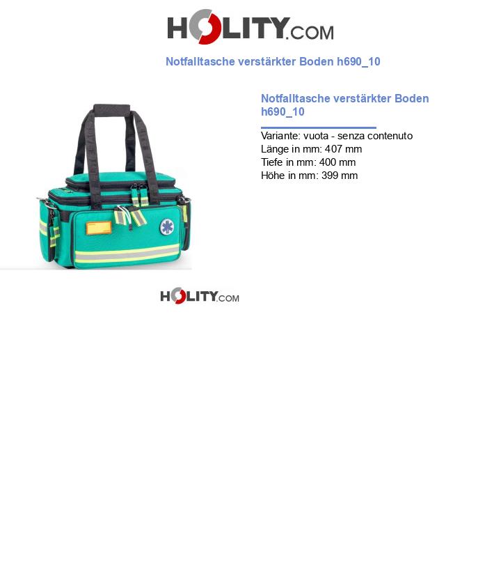 Notfalltasche verstärkter Boden h690_10