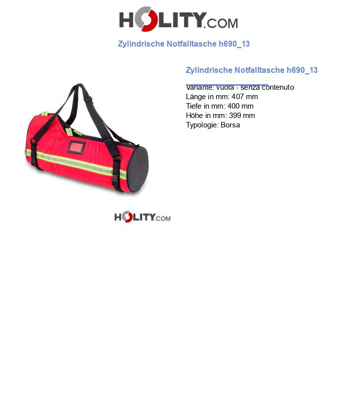 Zylindrische Notfalltasche h690_13