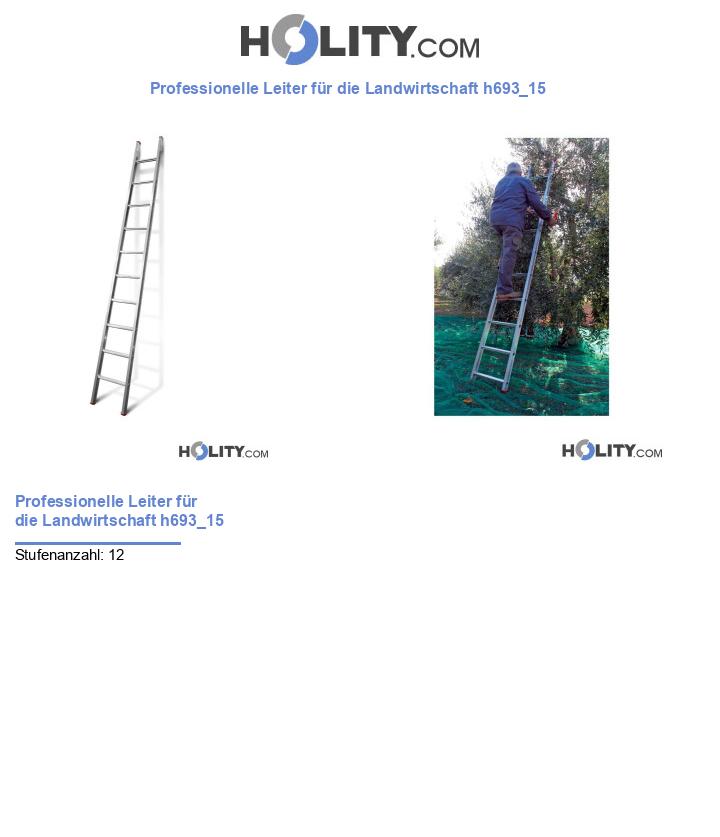 Professionelle Leiter für die Landwirtschaft h693_15