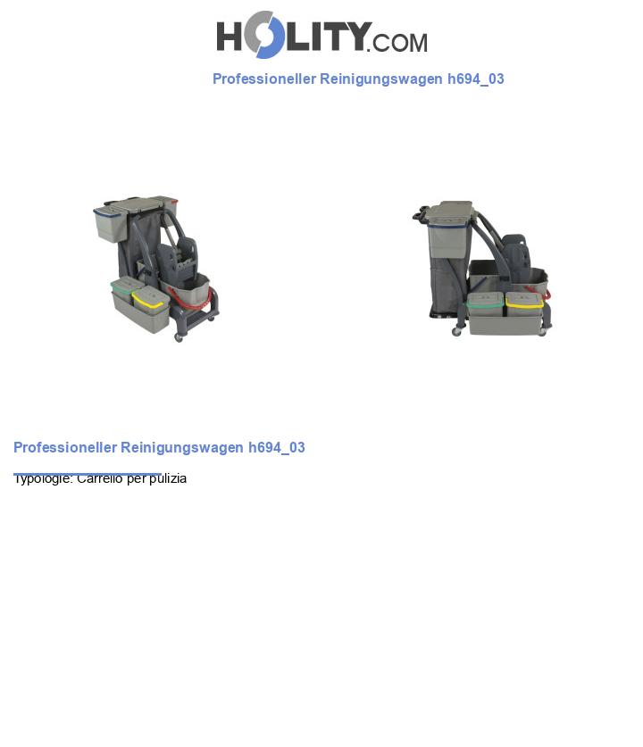 Professioneller Reinigungswagen h694_03