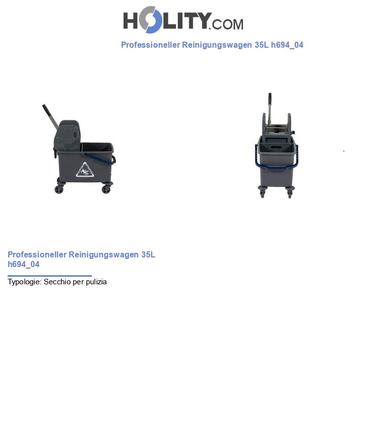 Professioneller Reinigungswagen 35L h694_04