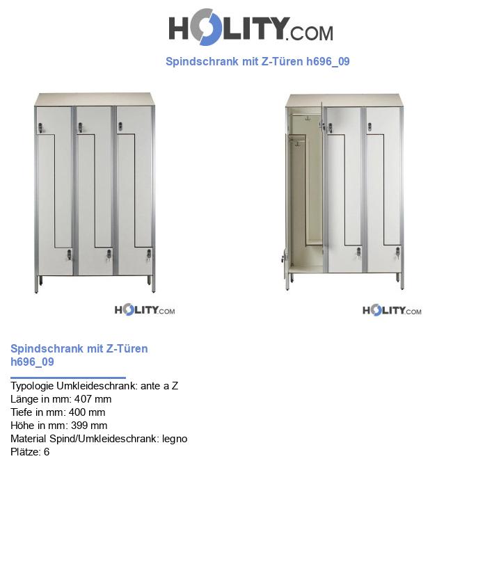 Spindschrank mit Z-Türen h696_09