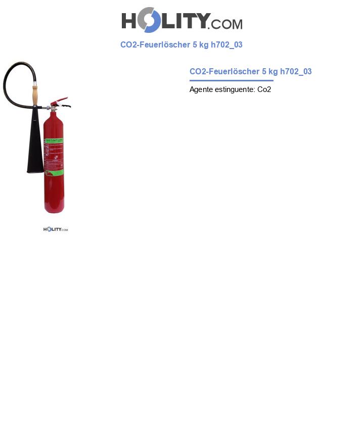 CO2-Feuerlöscher 5 kg h702_03