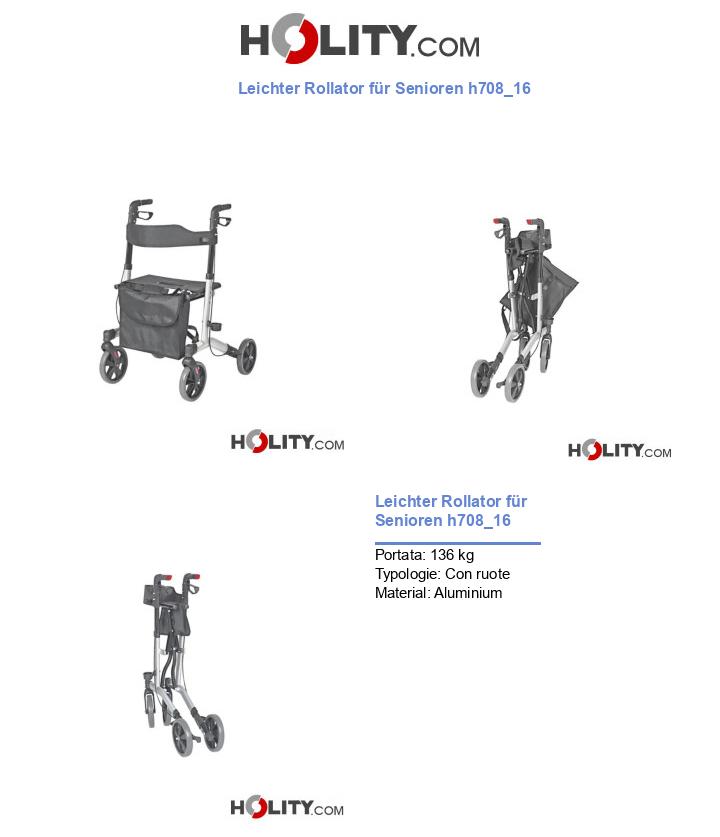 Leichter Rollator für Senioren h708_16