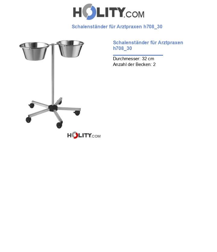 Schalenständer für Arztpraxen h708_30