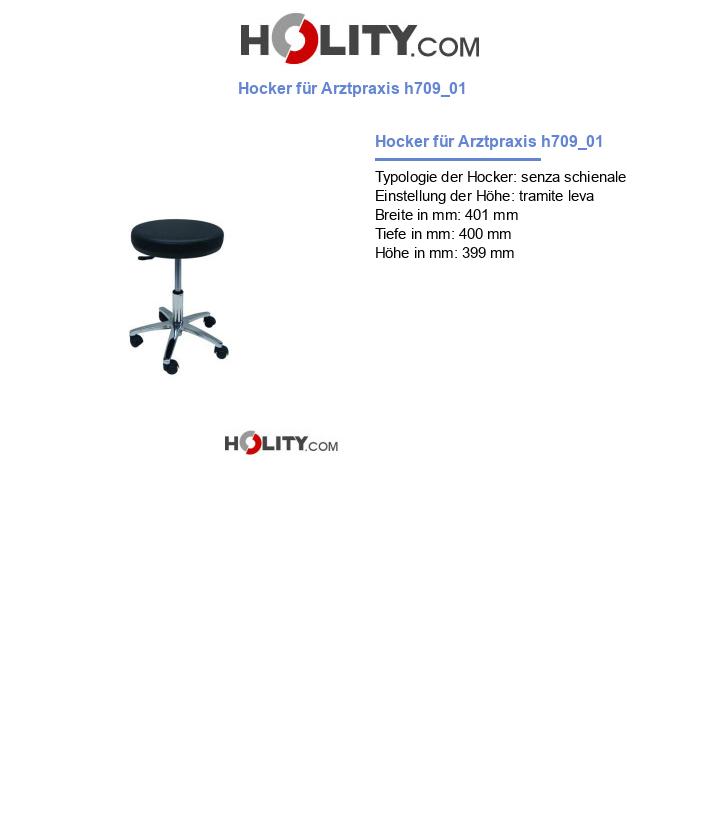 Hocker für Arztpraxis h709_01