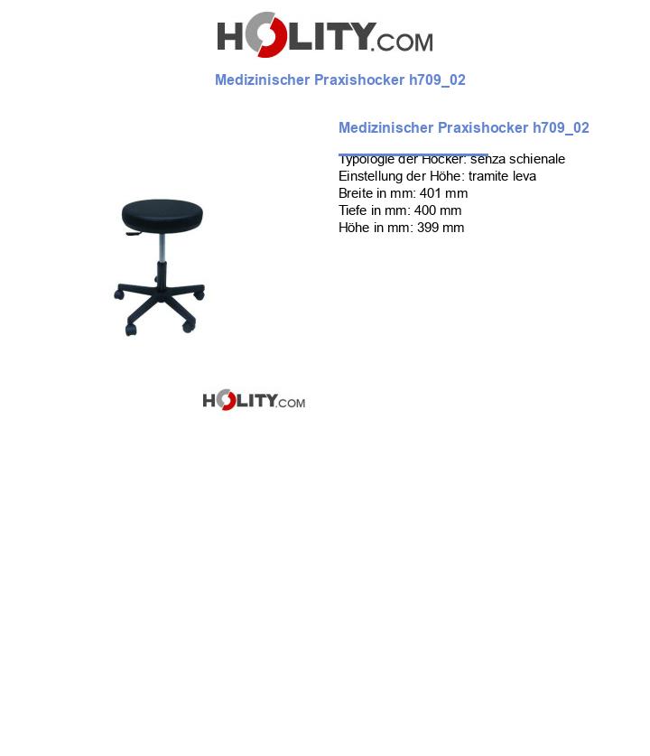 Medizinischer Praxishocker h709_02