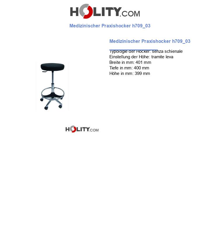 Medizinischer Praxishocker h709_03