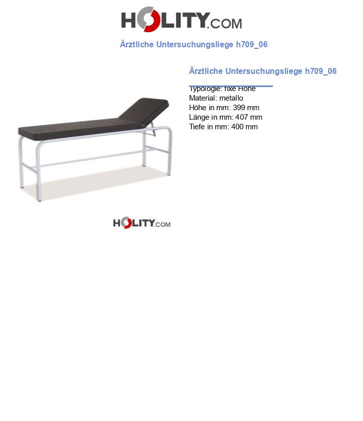 Ärztliche Untersuchungsliege h709_06