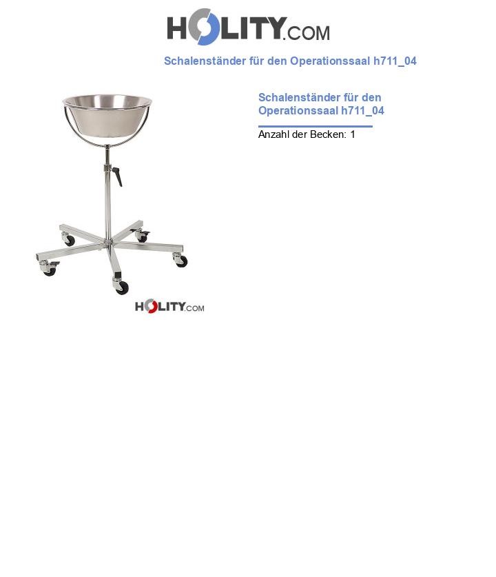 Schalenständer für den Operationssaal h711_04