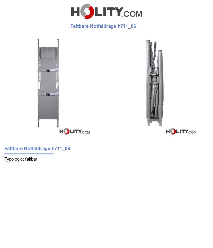 Faltbare Notfalltrage h711_06