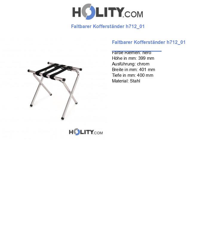 Faltbarer Kofferständer h712_01