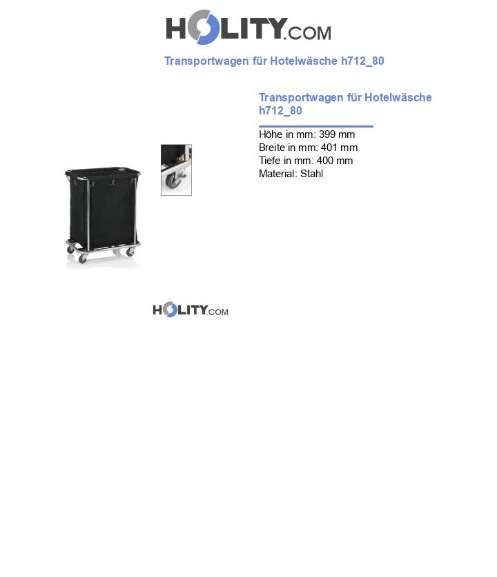 Transportwagen für Hotelwäsche h712_80
