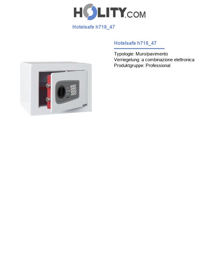 Hotelsafe h718_47