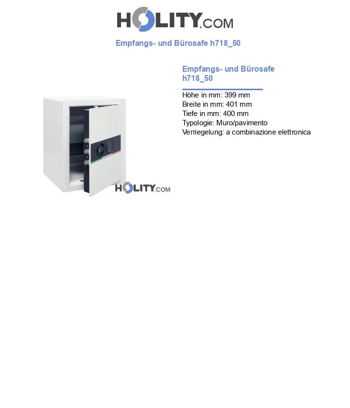 Empfangs- und Bürosafe h718_50