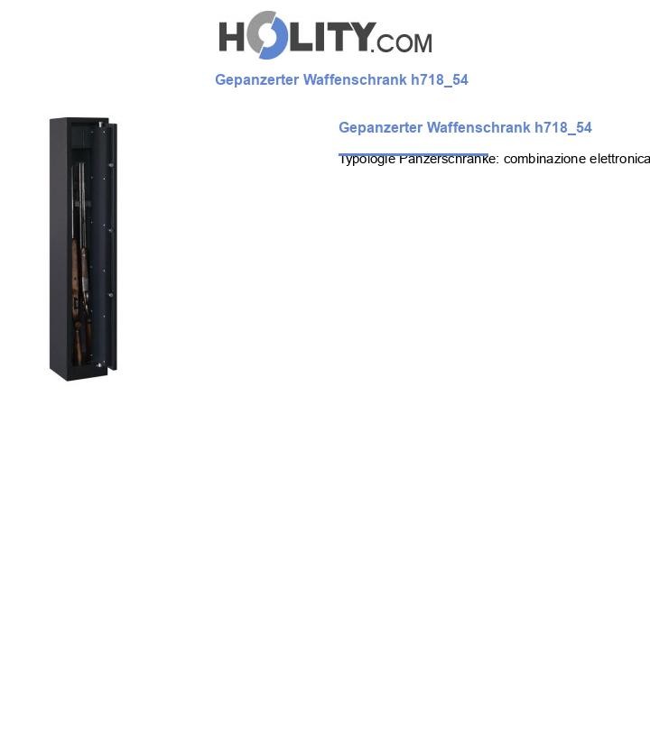 Gepanzerter Waffenschrank h718_54