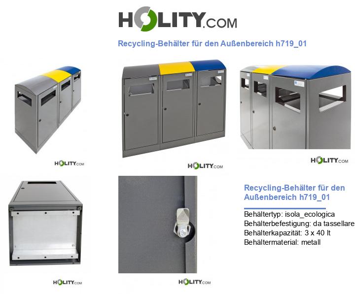 Recycling-Behälter für den Außenbereich h719_01