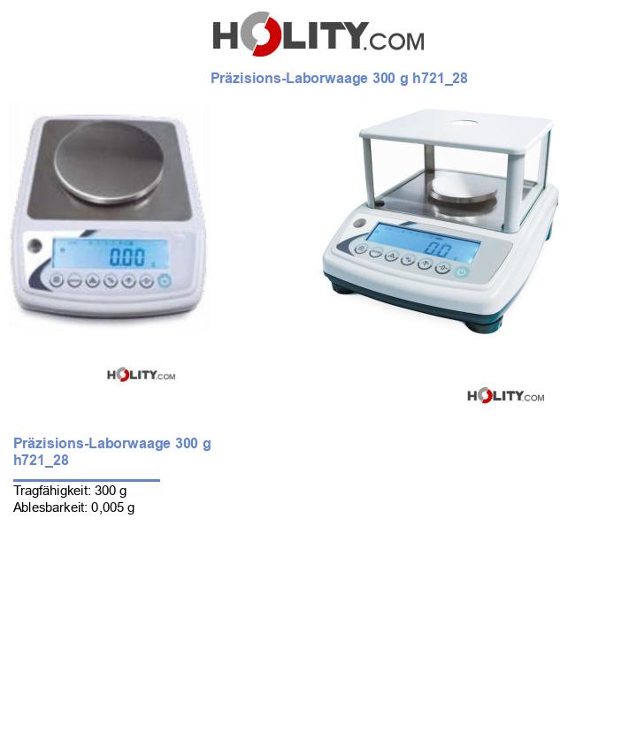 Präzisions-Laborwaage 300 g h721_28