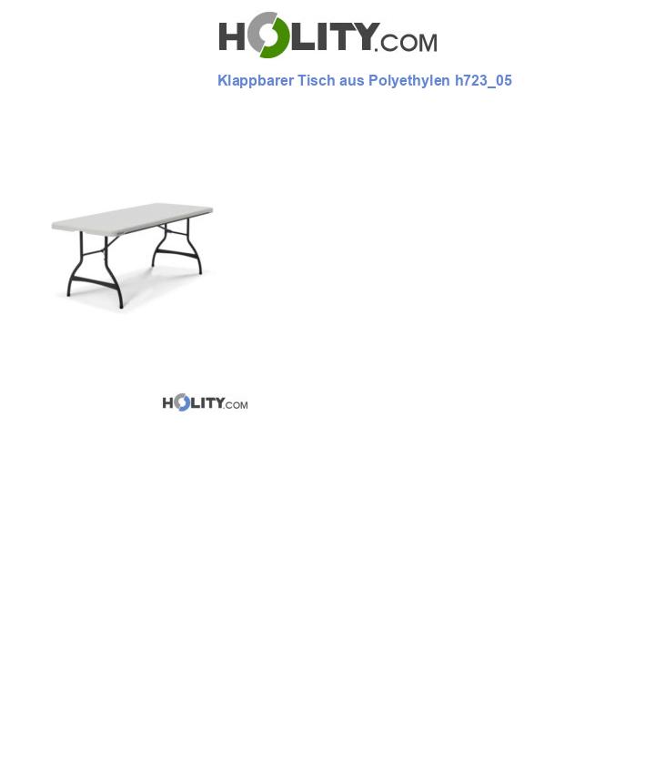 Klappbarer Tisch aus Polyethylen h723_05