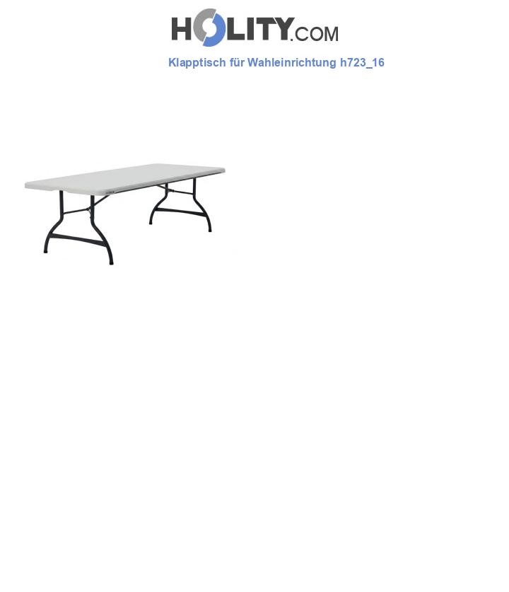 Klapptisch für Wahleinrichtung h723_16