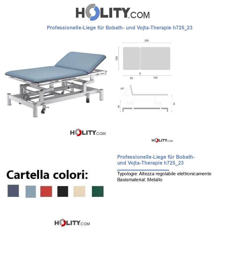 Professionelle-Liege für Bobath- und Vojta-Therapie h725_23