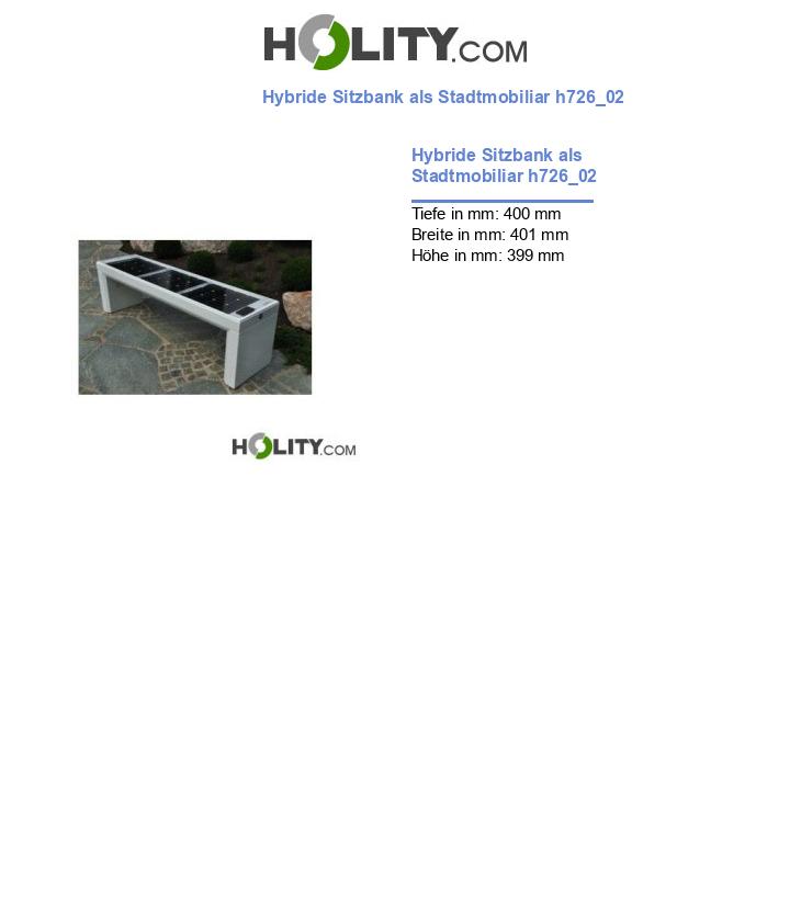 Hybride Sitzbank als Stadtmobiliar h726_02