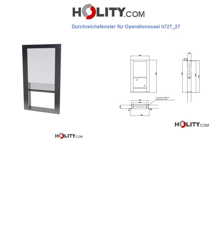 Durchreichefenster für Operationssaal h727_27