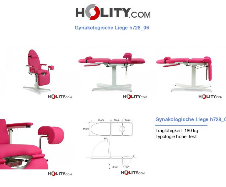 Gynäkologische Liege h728_06