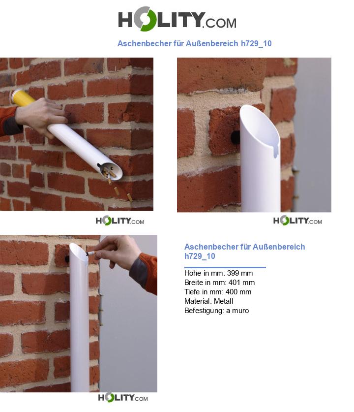 Aschenbecher für Außenbereich h729_10