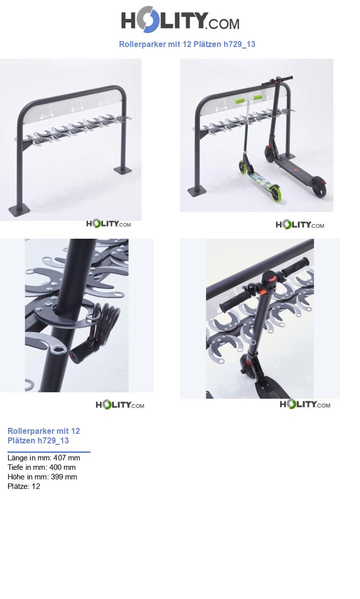 Rollerparker mit 12 Plätzen h729_13