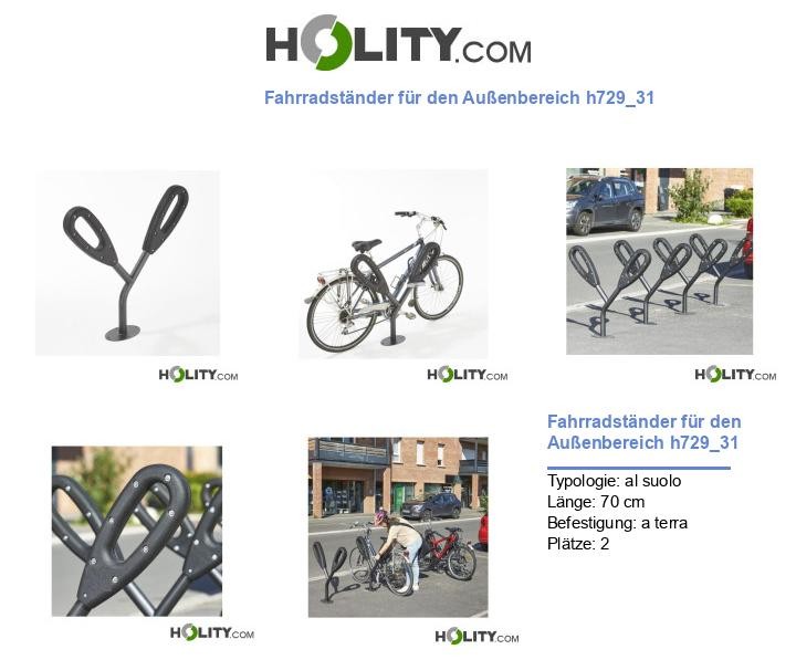 Fahrradständer für den Außenbereich h729_31