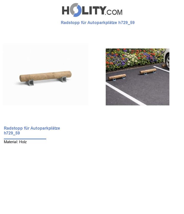 Radstopp für Autoparkplätze h729_59