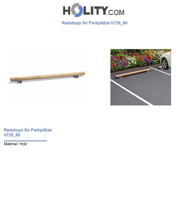 Radstopp für Parkplätze h729_60