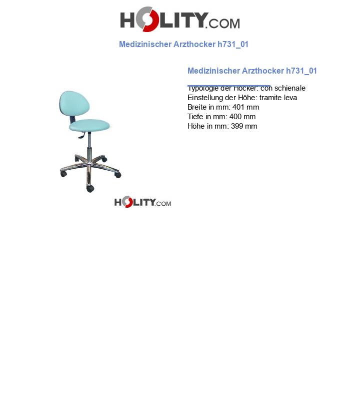 Medizinischer Arzthocker h731_01