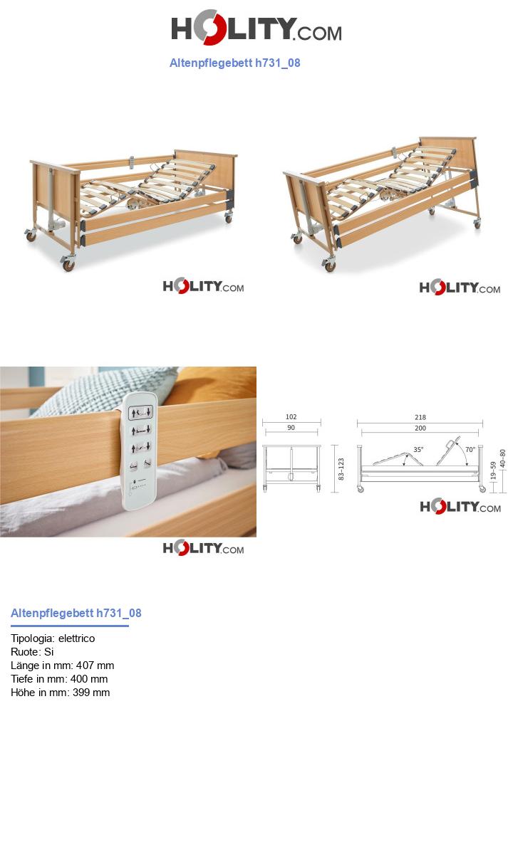 Altenpflegebett h731_08