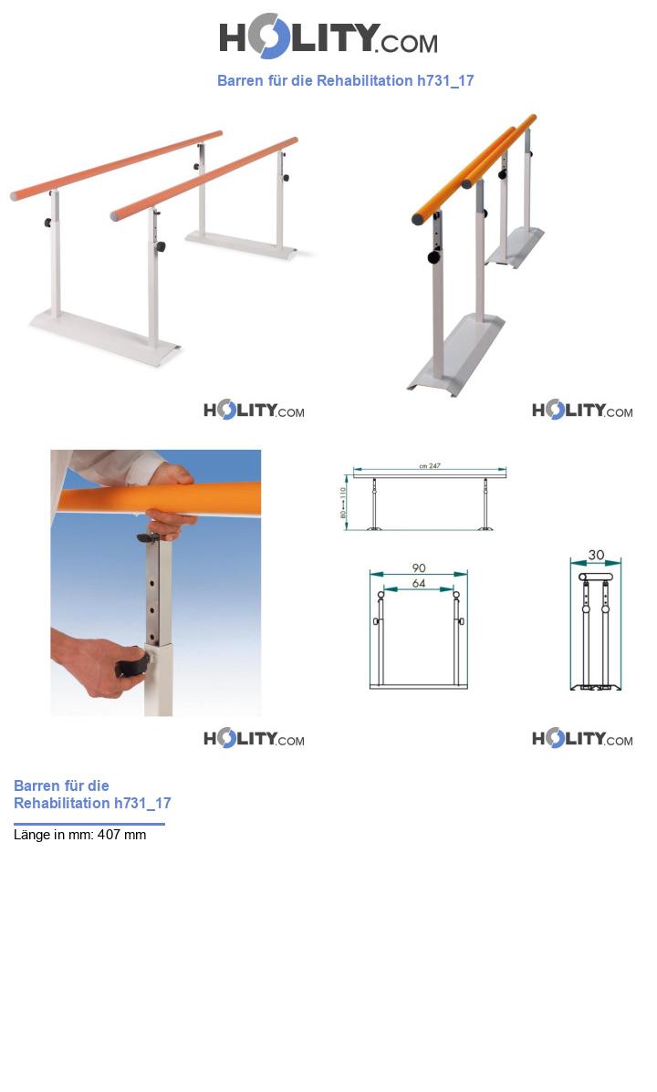 Barren für die Rehabilitation h731_17