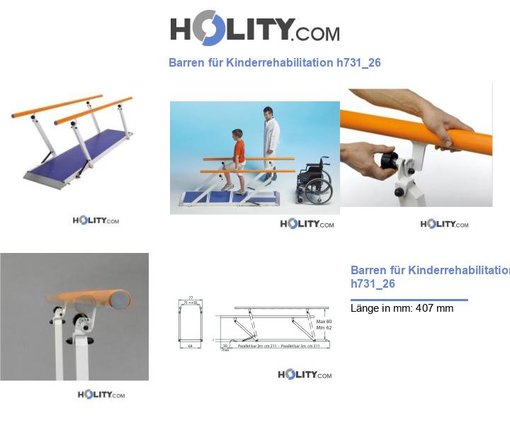 Barren für Kinderrehabilitation h731_26