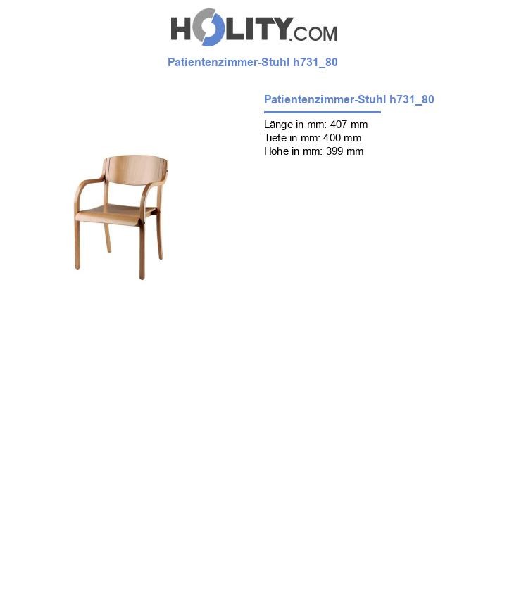 Patientenzimmer-Stuhl h731_80