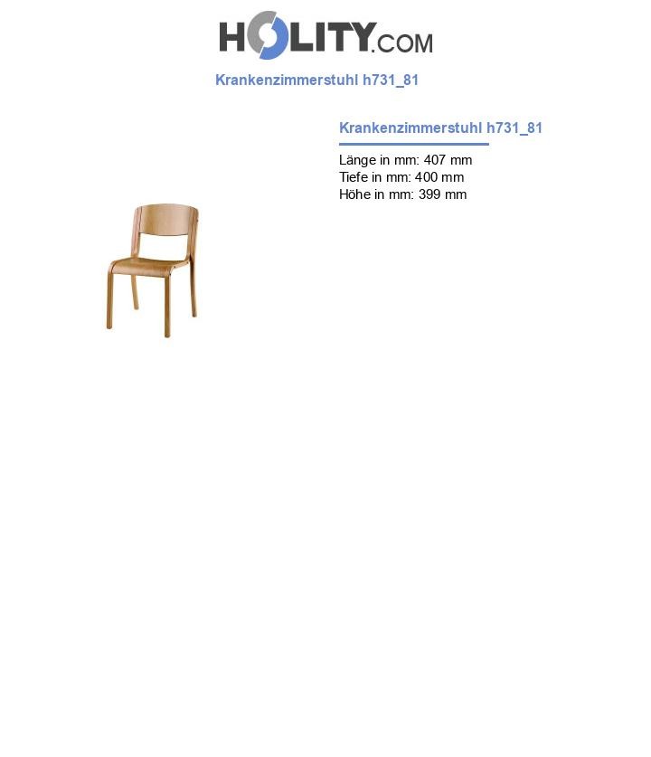 Krankenzimmerstuhl h731_81