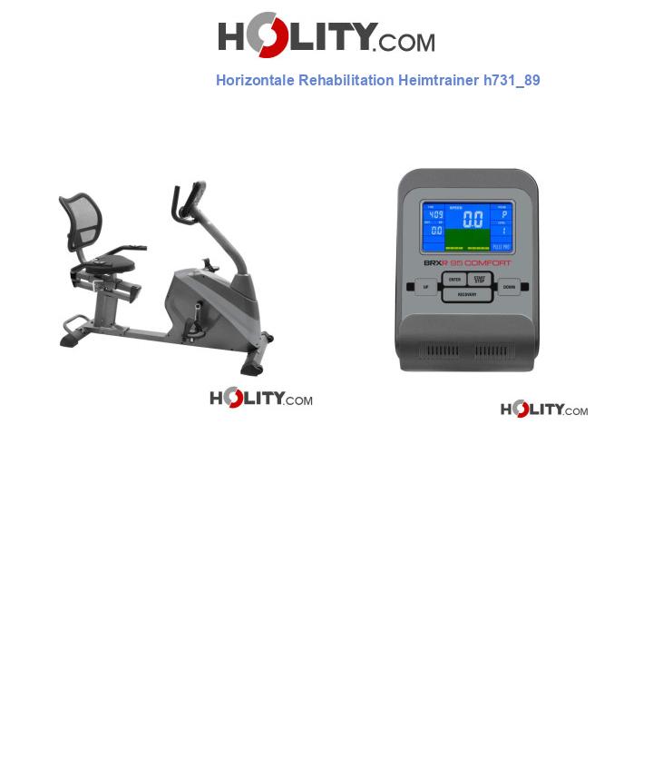 Horizontale Rehabilitation Heimtrainer h731_89