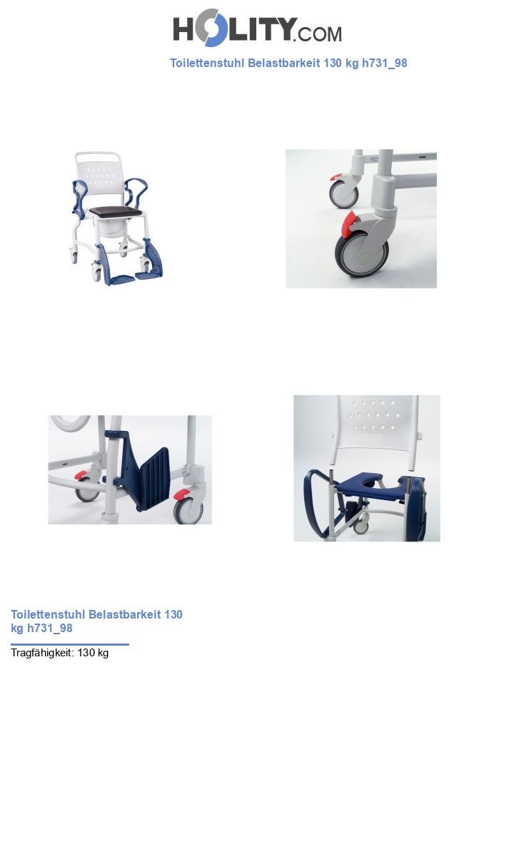 Toilettenstuhl Belastbarkeit 130 kg h731_98
