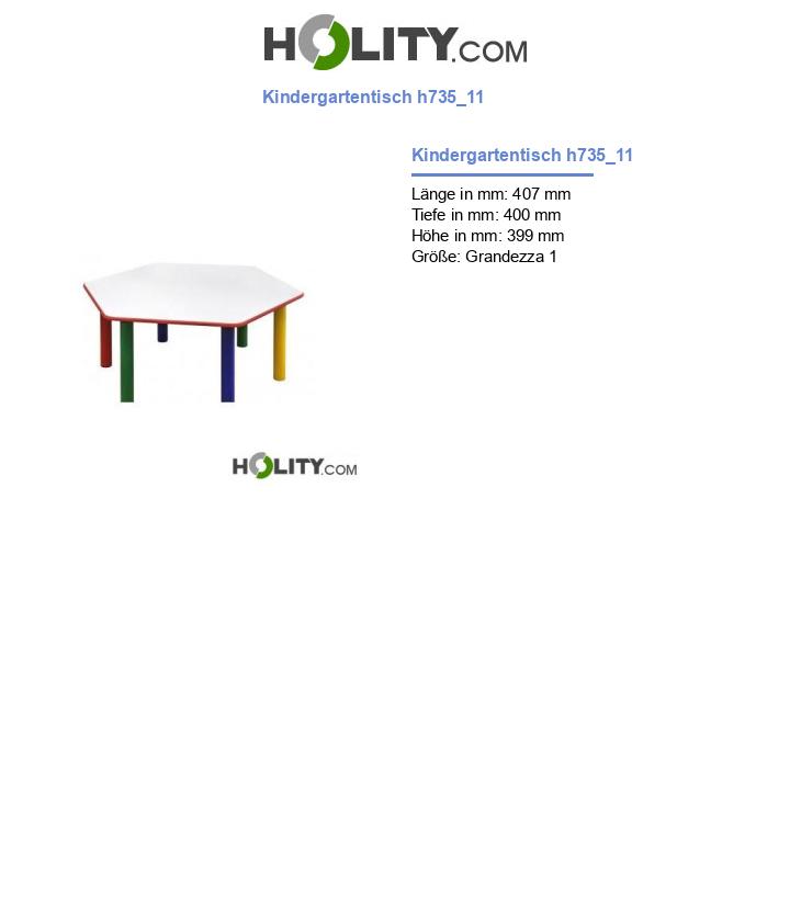 Kindergartentisch h735_11