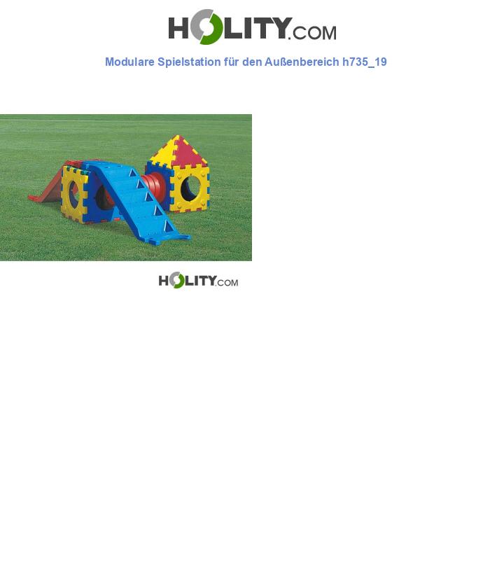 Modulare Spielstation für den Außenbereich h735_19