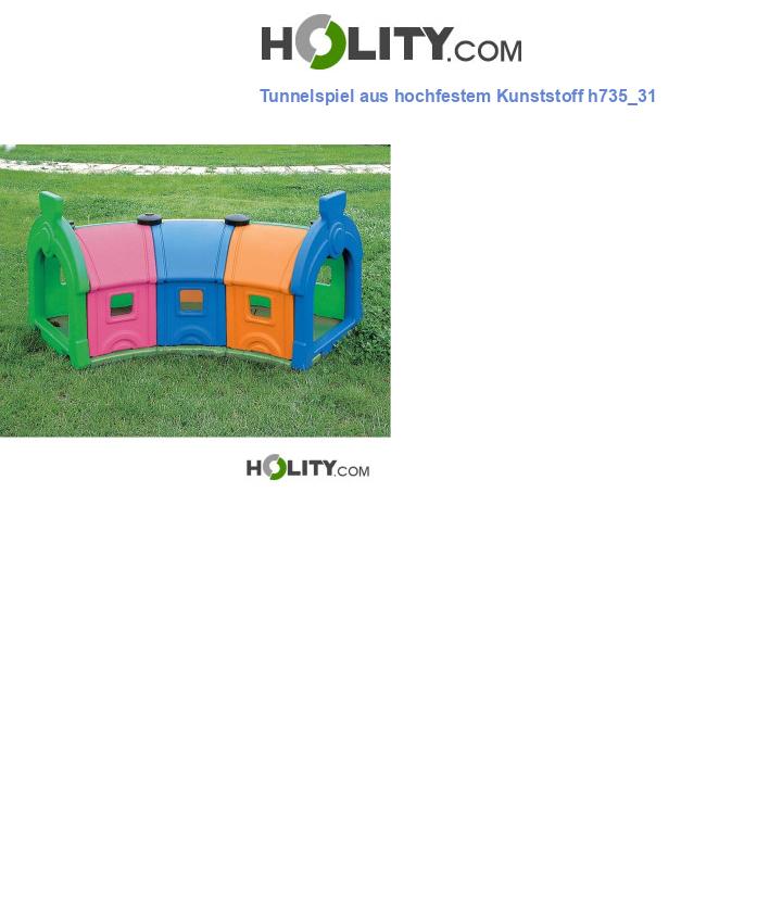 Tunnelspiel aus hochfestem Kunststoff h735_31