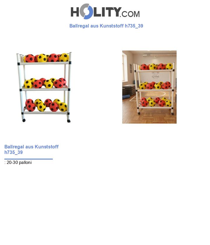 Ballregal aus Kunststoff h735_39