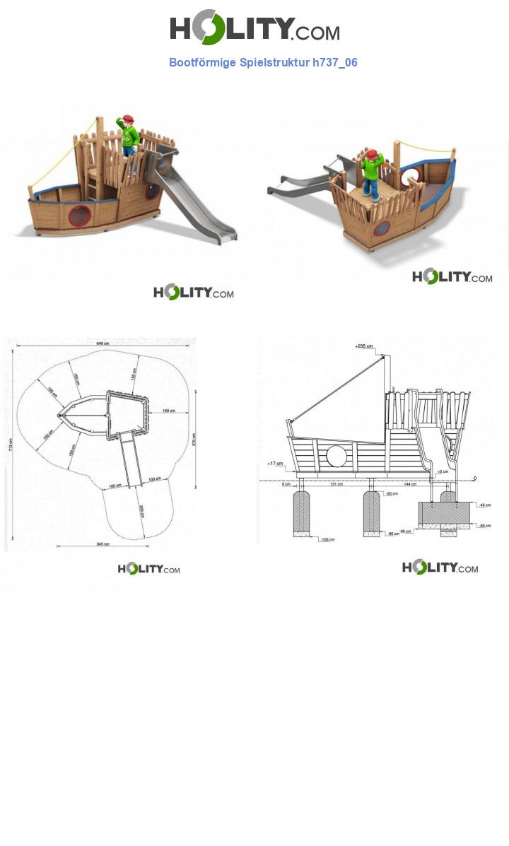 Bootförmige Spielstruktur h737_06